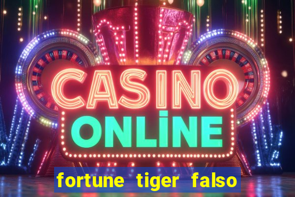 fortune tiger falso para brincar